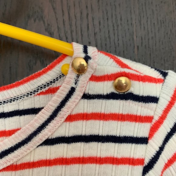 Crewcuts Combination Stripe/Chambray Dress | 7 - Picture 3 of 6